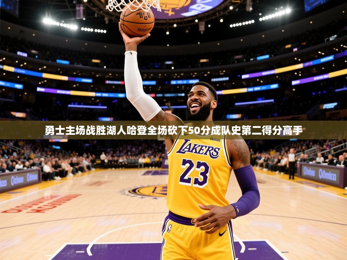 2025开云体育在线玩勇士主场战胜湖人哈登全场砍下50分成队史第二得分高手