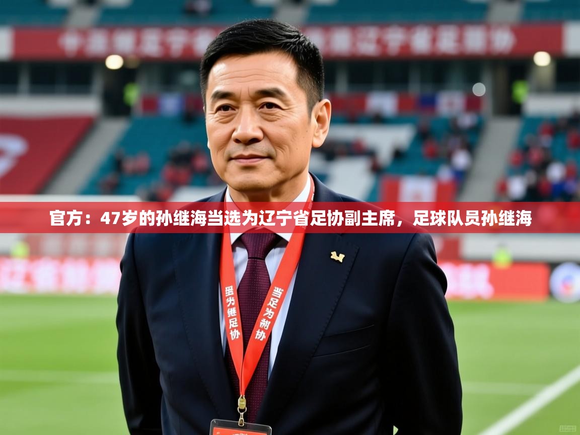 2025开云体育在线登入官方：47岁的孙继海当选为辽宁省足协副主席，足球队员孙继海  第3张