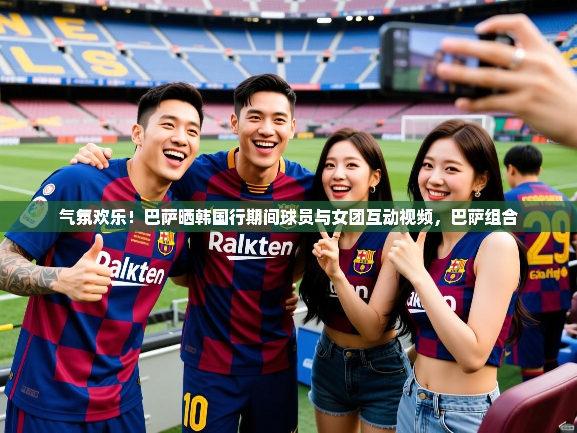 2025开云体育入口平台气氛欢乐！巴萨晒韩国行期间球员与女团互动视频，巴萨组合  第2张